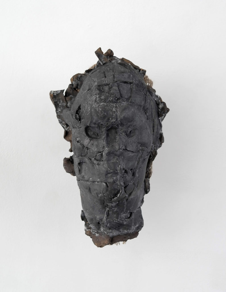 Bruce Gagnier, Famor, 1985. Painted ceramic, plaster, and copper tube, 30 x 20 x 20 cm, 11 13/16 x 7 7/8 x 7 7/8 inch.