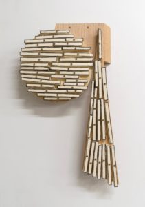 Christina Tenaglia, Untitled (250), 2011. Wood and paint, 124.5 x 7.6 x 7.6 cm, 49 x 3 x 3 inch.