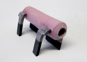 Christina Tenaglia, Untitled (111), 2010. Glazed earthenware, 17.8 x 7.6 x 7.6 cm, 7 x 3 x 3 inch.