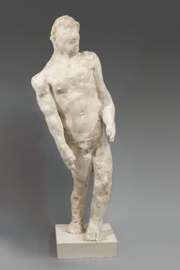 Bruce Gagnier, Wei, 2019. Painted plaster, 101.6 x 40.6 x 27.9 cm, 40 x 16 x 11 inch. Unique.