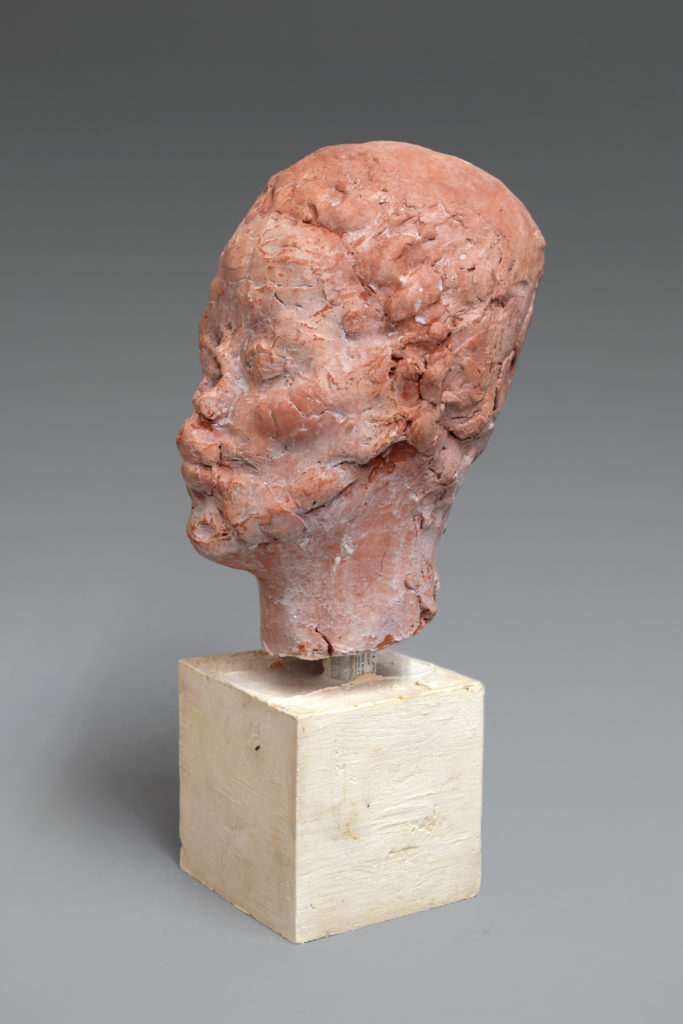 Bruce Gagnier, MuMA, 2012. Painted ceramic, 38.1 x 17.8 x 20.3 cm, 15 x 7 x 8 inch. Unique.