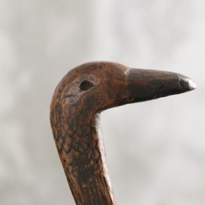 Mokahn (Wooden Wild Goose), 19th century. Wood, 33 x 10.2 x 16.5 cm, 13 x 4 x 6 1/2 inch.