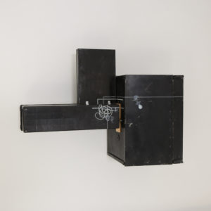 Greg Colson, Water and Electricit, 1994. Enamel on wood, metal, and plastic boxes, 50.8 x 53.3 x 27.9 cm, 20 x 21 x 11 inch.