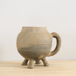 Earthemnware Cup, 5th century. Clay, 20 x 15 x 18 cm, 7 7/8 x 5 29/32 x 7 3/32 inch.