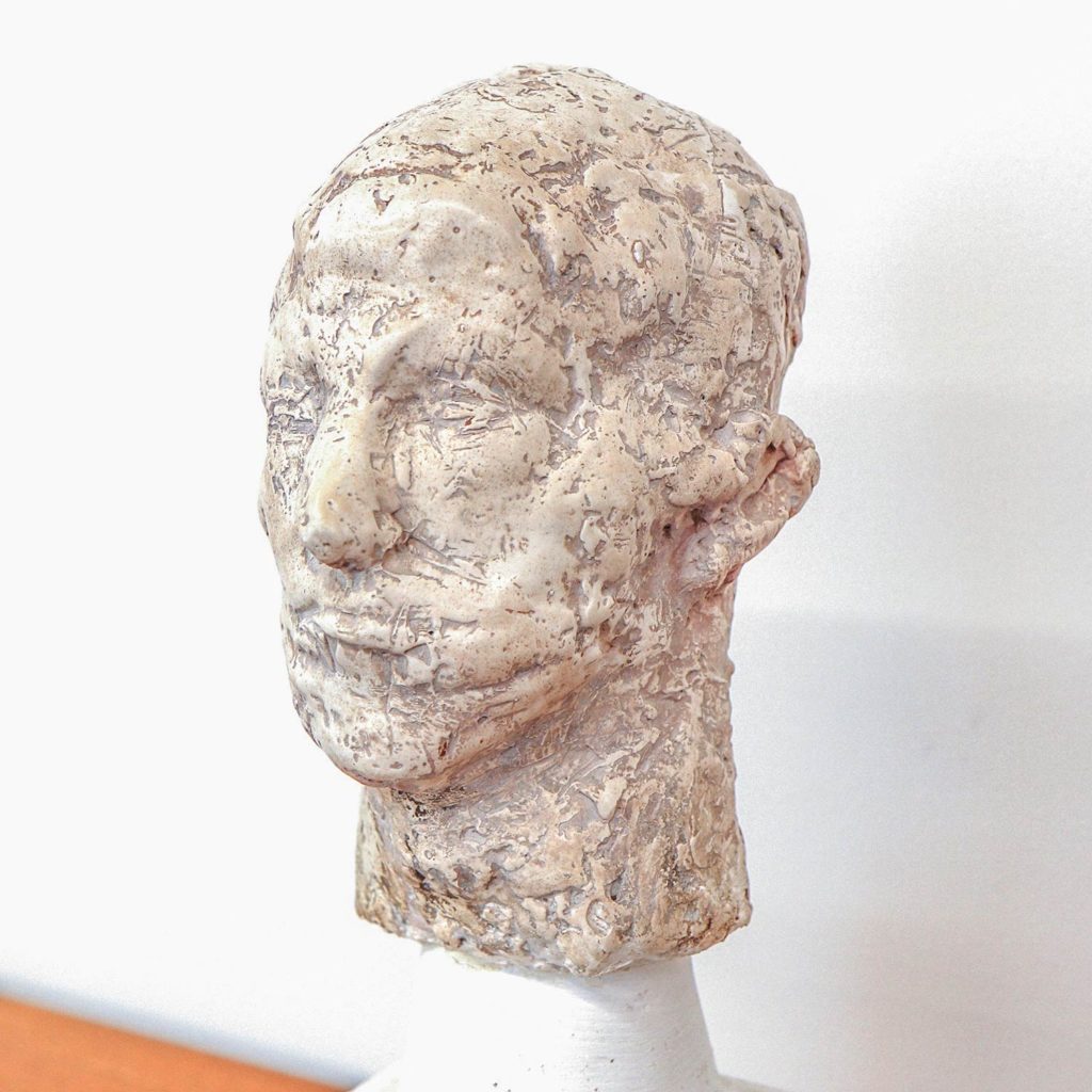 Bruce Gagnier, Soldier, 1997. Painted ceramic, 12 x 13 x 25 cm, 4 23/32 x 5 1/8 x 9 27/32 inch.