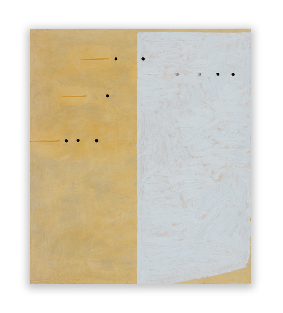 Evidence II, 2001, oil paint and varnish on plywood panel, 60 x 52 cm (23.62 x 20.47 in)