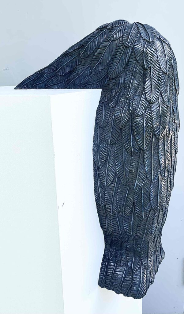 Hang In There 2024 Bronze 19 x 13 x 6.5 in