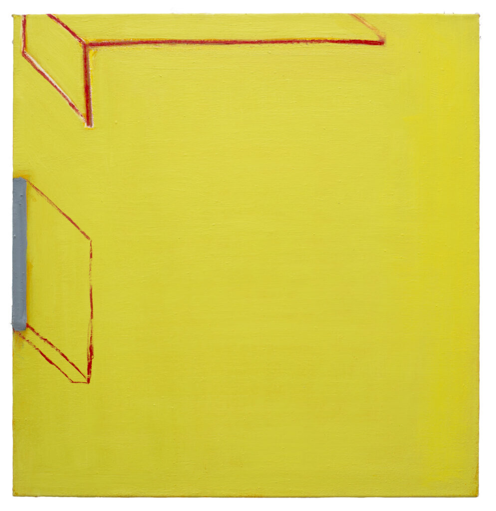 ogls 97,  2007,  oil on linen,  27 x 26in