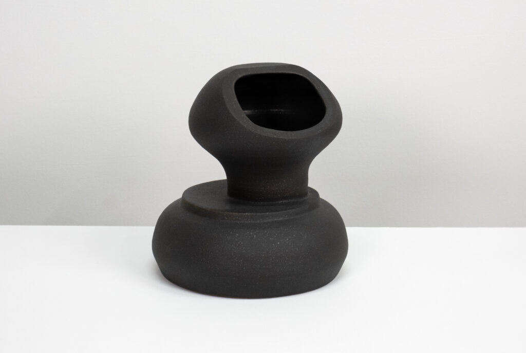 Untitled 2023 stoneware, glaze 7 ½ x 7 x 7 in